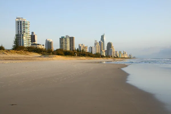 Surfer Paradies Goldküste Australien — Stockfoto
