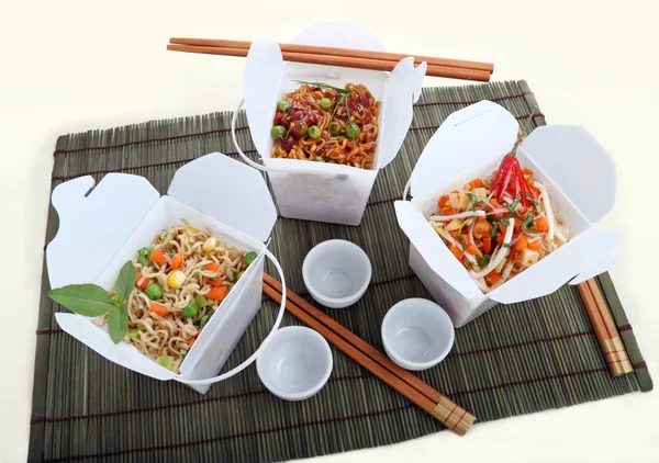 Take Away Noodles — Stock Photo, Image