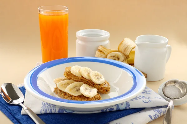 stock image Weet Bix With Bananas