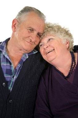 Happy Senior Couple 2 clipart