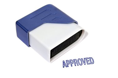 Approved Stamp clipart