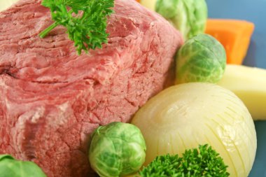 sığır eti ve sebze