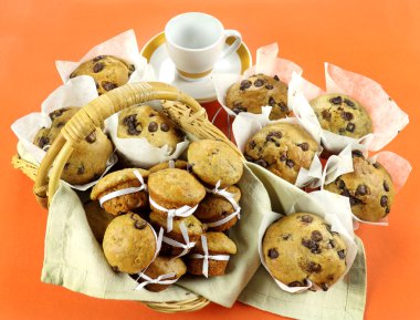 Chocolate Chip Muffins clipart