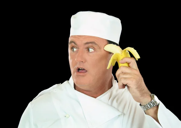Banaan chef-kok — Stockfoto