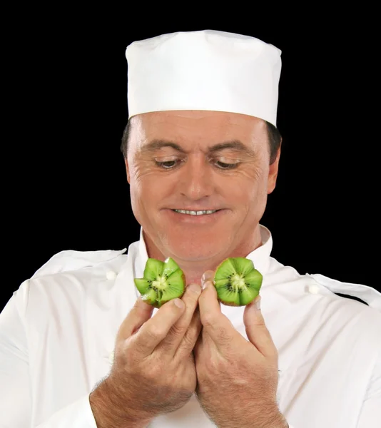 Kiwi fruit Chef — Stock Photo, Image