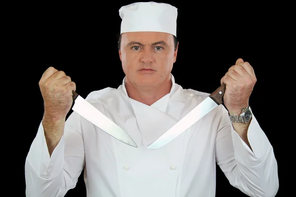 Nóż szefa kuchni — Zdjęcie stockowe