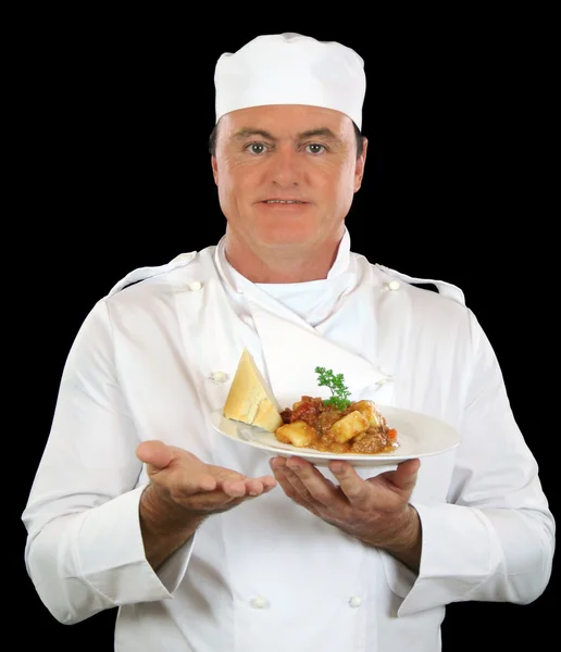 Maaltijd chef-kok — Stockfoto