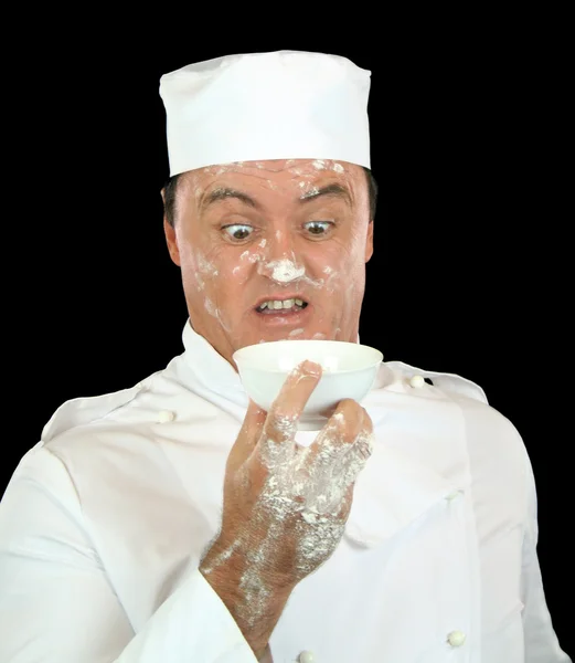 Shocked Chef — Stock Photo, Image