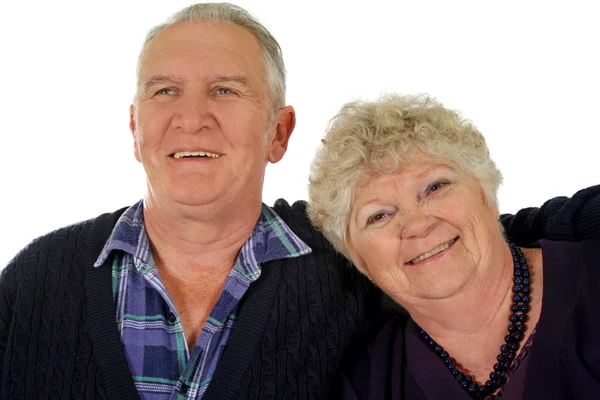 Boldog idősebb pár 4 — Stock Fotó