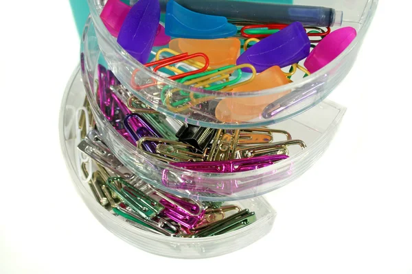 Assorted Paper Clips — Stock Photo, Image