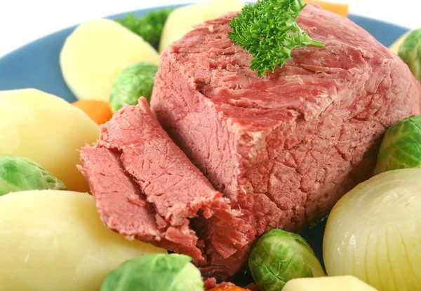 Sliced Beef Brisket — Stock Photo, Image