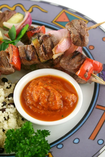 쇠고기 Kababs 10 — 스톡 사진