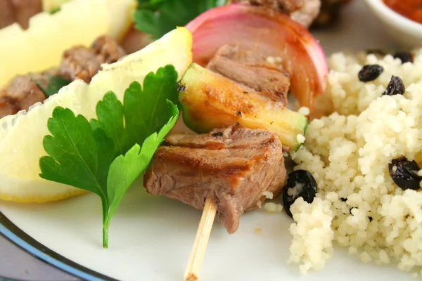 쇠고기 케밥 — 스톡 사진
