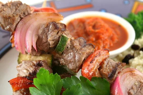 Kebabs de carne 2 — Fotografia de Stock