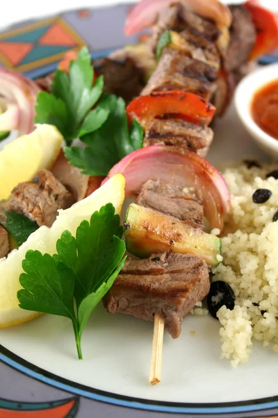 Kebabs de carne 5 — Fotografia de Stock