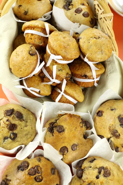 Choc çip muffins — Stok fotoğraf