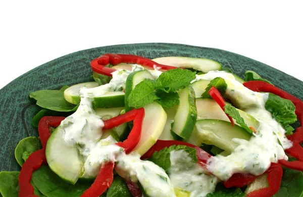 Cucumber And Mint Salad — Stock Photo, Image