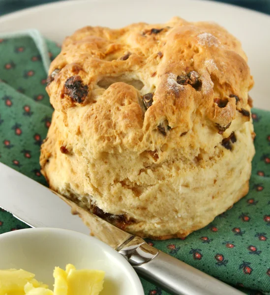 tarihi çörek tereyağı ile