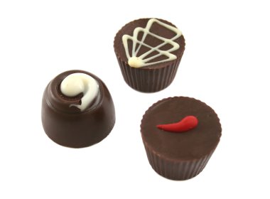 Handmade Chcocolates By Three clipart