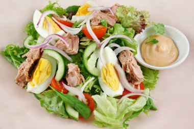 Tuna And Egg Salad 1 clipart