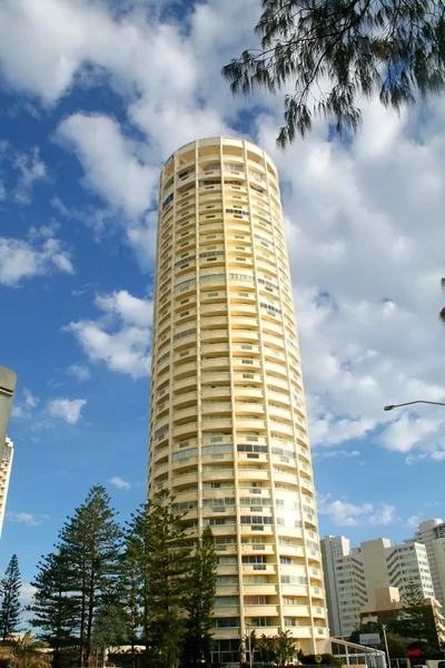 Összpontosít épület Gold Coast — Stock Fotó