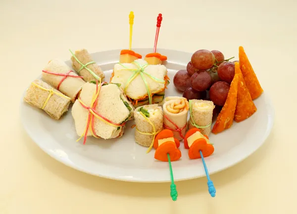 Niños Healthy Afternoon Snack —  Fotos de Stock