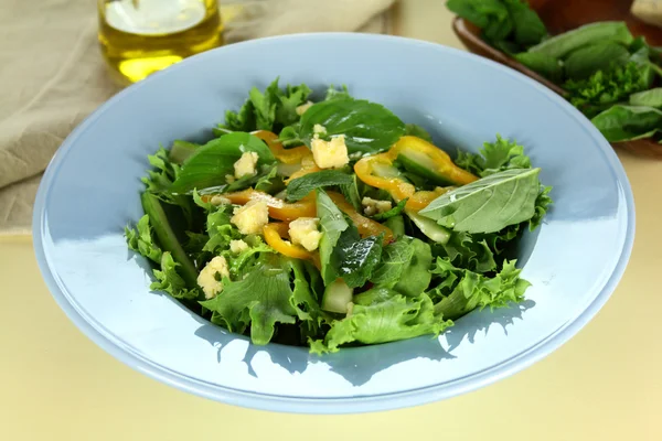 Gemengde bladsalade — Stockfoto