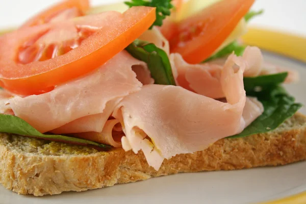 Offenes Sandwich 3 — Stockfoto