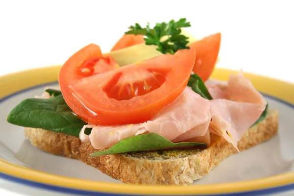 Açık sandviç 8 — Stok fotoğraf
