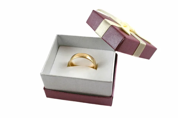 Ring Gift Box 3 — Stock Photo, Image