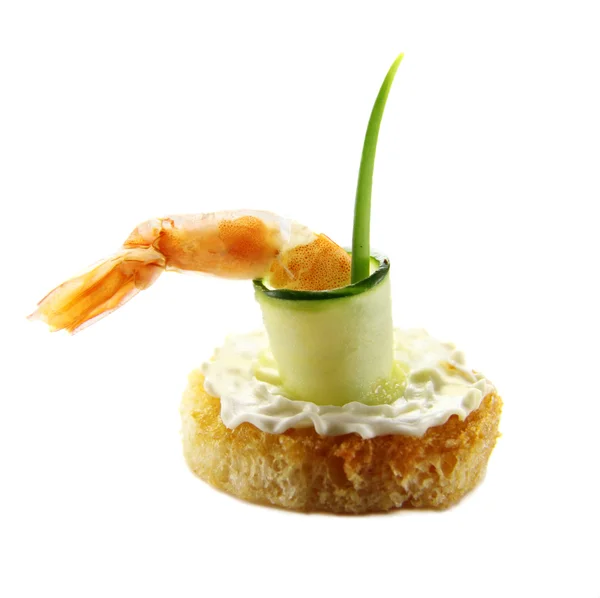 stock image Shrimp And Zucchini Tidbit