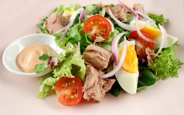 Salade de thon et d'œufs — Photo