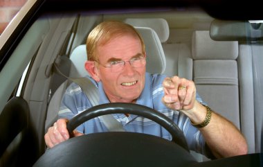 Road Rage 1 clipart