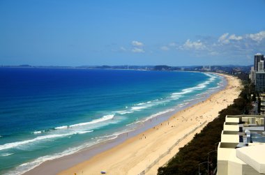 Surfers Paradise Beach clipart