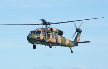 askeri Kara Şahin helikopteri