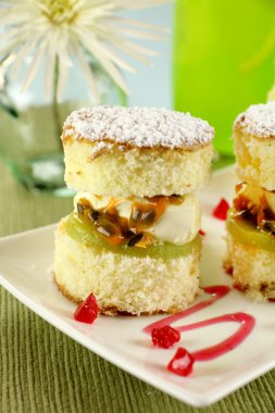 Passionfruit Sponge Stack clipart