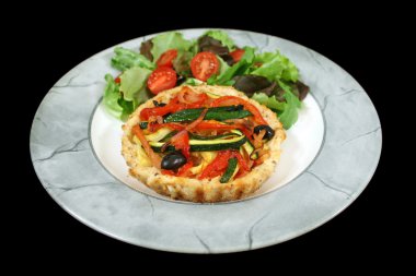 sebze ve ricotta tart 1