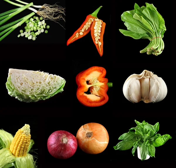 Азиатские овощи — стоковое фото