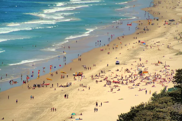 Surferów raj gold coast — Zdjęcie stockowe