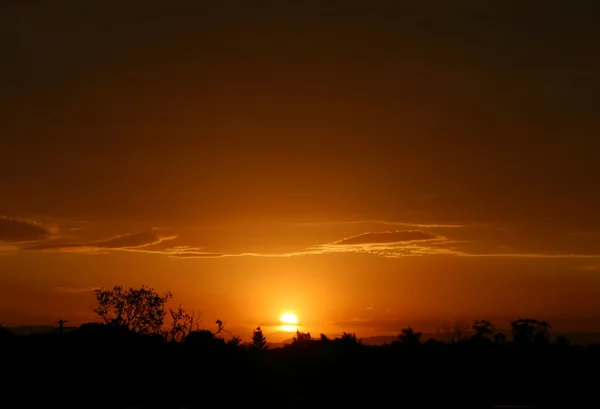 Intense Sunset — Stock Photo, Image