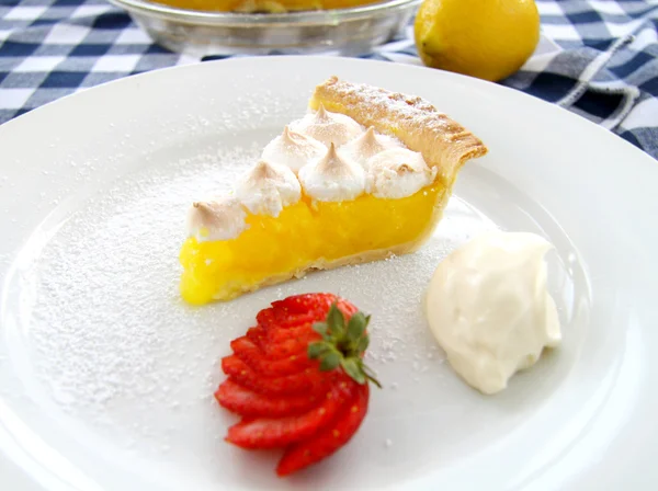 Lemon Meringue Pie — Stock Photo, Image