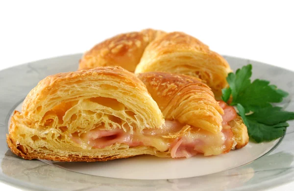 Melted Cheese Croissant 6 — Stock Photo, Image