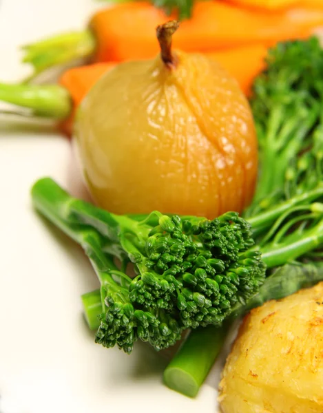 Brokolini Dan Sayuran — Stok Foto