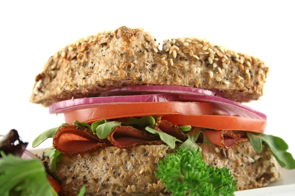 Fullkorn Salat rull 3 – stockfoto