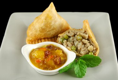 Vegetarian Samosa clipart