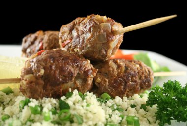 Koftas And Couscous 2 clipart