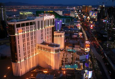 Planet Hollywood Hotel Casino Las Vegas Nevada clipart