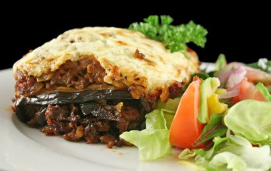 Lamb Moussaka clipart