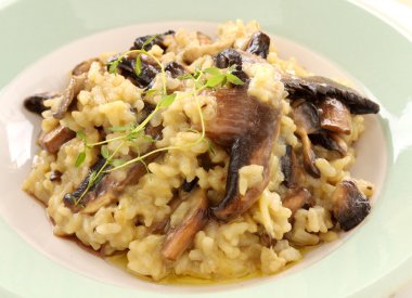 Mantarlı Risotto