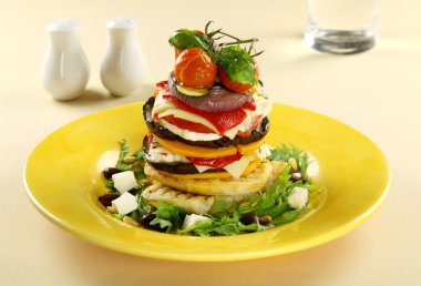 Vegetarian Stack clipart